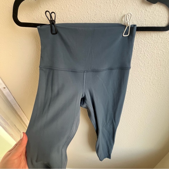 NWOT Lululemon Align High-Rise Pant 25” Iron Blue - Picture 3 of 8